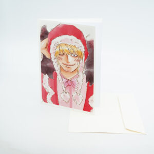 Kunstkarte – Santa junior