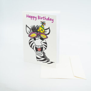 Kunstkarte – Zebra la Vista